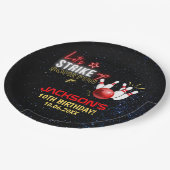 Fun Bowling party for Kids ペーパープレート (アングル)