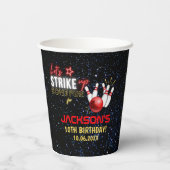 Fun Bowling party for Kids 紙コップ (裏面)