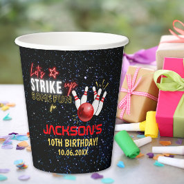 Fun Bowling party for Kids 紙コップ