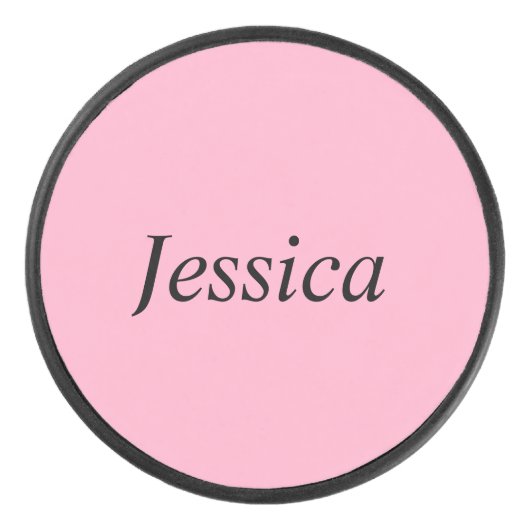 Fun Carnation Pink アイスホッケーパック (正面)