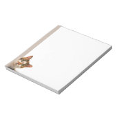 Fun Cat Kitten Looking at You Cute Animal Fun ノートパッド (回転)