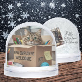 Fun Cats meme Snow Globe, office, HR, Business