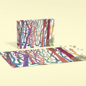 Fun Challenging Whimsical Colorful Crazy Forest  ジグソーパズル