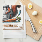 Fun Christian Gift Tea Towel with Bible Verse キッチンタオル (四つ折り)
