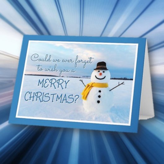 Fun! Christmas cheer Greeting card サンキューカード