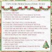 Fun Christmas Cookie Recipe Holiday Greeting Card シーズンカード