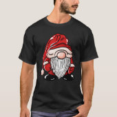 Fun Christmas Happy Gnome I'm So Freaking Merry Tシャツ (正面)