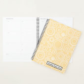 Fun Circle Pattern プランナー手帳 (ディスプレー)
