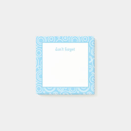 Fun Circle Pattern ポストイット