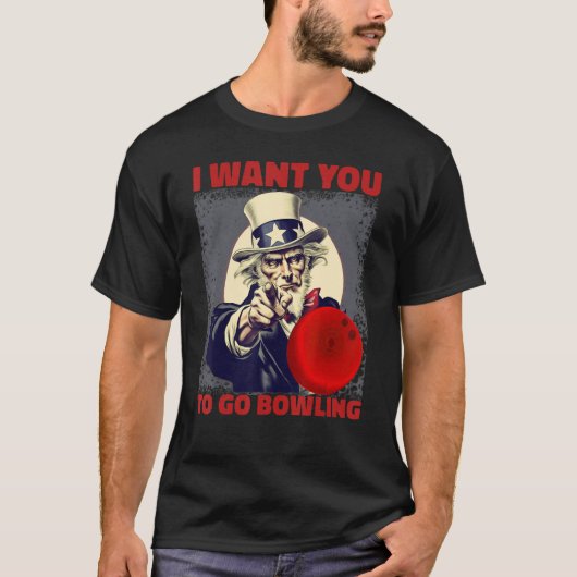 Fun Clever Team League Patriotic I Want You To Go  Tシャツ (正面)