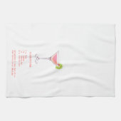  Fun Cocktail Bar Decor - Cosmopolitan Recipe キッチンタオル (横)