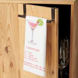  Fun Cocktail Bar Decor - Cosmopolitan Recipe キッチンタオル