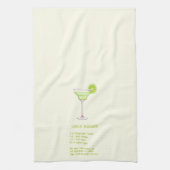  Fun Cocktail Bar - Margarita Recipe キッチンタオル (縦)