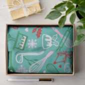 Fun Colorful Baking & Cooking Utensil Christmas 薄葉紙 (ギフト)