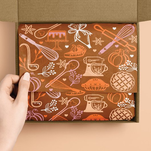 Fun Colorful Baking & Cooking Utensil Thanksgiving 薄葉紙