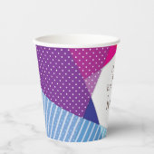 Fun Colorful Festival Themed Happy 30th Birthday 紙コップ (正面)