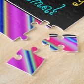 Fun, Colorful, Whimsical 24th Birthday Puzzle ジグソーパズル (側面)