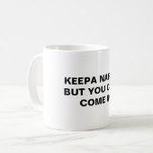 Fun conversation mug コーヒーマグカップ (正面左)
