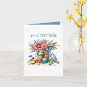 Fun cookies in a jar customizable カード (黄色い花)