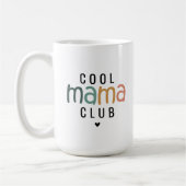 Fun Cool Mama Club、ママへのギフト コーヒーマグカップ (左)
