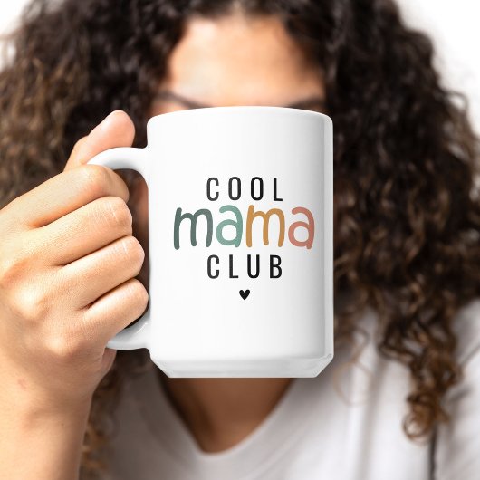 Fun Cool Mama Club、ママへのギフト コーヒーマグカップ