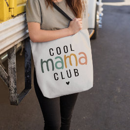 Fun Cool Mama Club、ママへのギフト トートバッグ