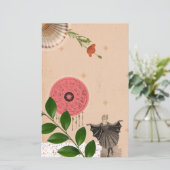 Fun Craft Collage Junk Journal Scrapbook Paper (スタンド正面)