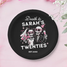 Fun Custom Death to your Twenties Birthday Party