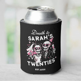 Fun Custom Death to your Twenties Birthday Party 缶クーラー