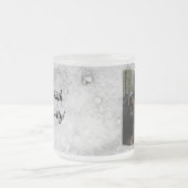 Fun Custom Halloween Party フロストグラスマグカップ (中央)