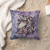 Fun cute unicorn art unicorns design               クッション (ブランケット)