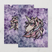 Fun cute unicorn art unicorns design ポストカード (正面/裏面)