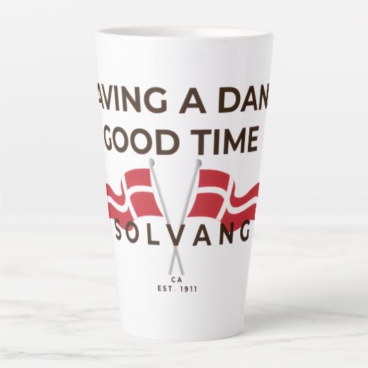 Fun Danish Mug カフェラテマグ (正面)