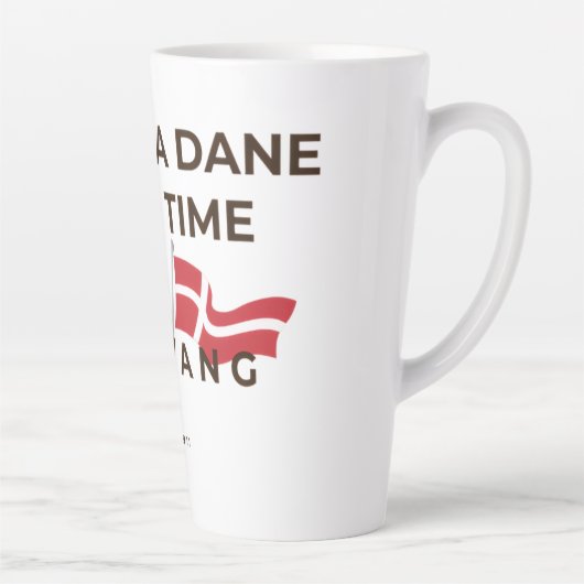 Fun Danish Mug カフェラテマグ (右)