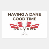 Fun Danish Mug 長方形シール (正面)