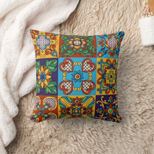 Fun Decor 16x16 Throw Pillow クッション (ブランケット)