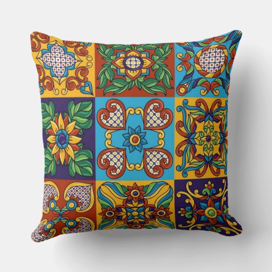 Fun Decor 20x20 Throw Pillow クッション (裏面)