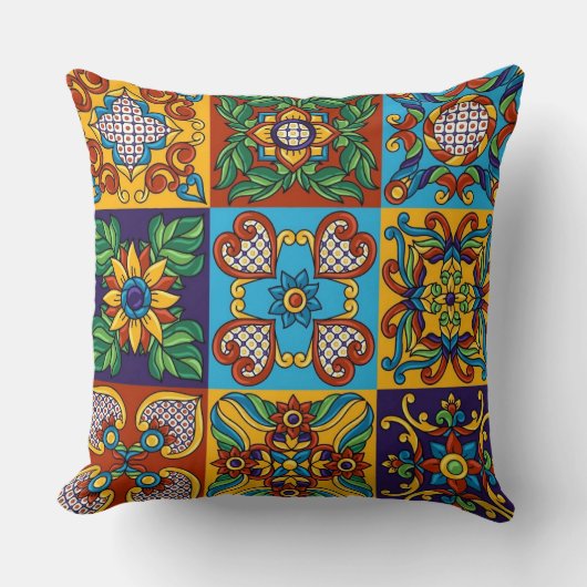 Fun Decor 20x20 Throw Pillow クッション (正面)