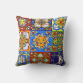 Fun Decor 2 16x16 Throw Pillow クッション (裏面)