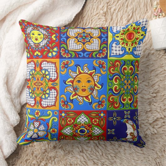 Fun Decor 2 20x20 Throw Pillow クッション (ブランケット)