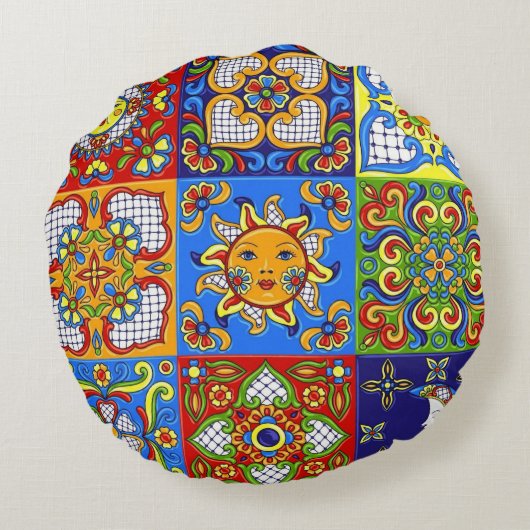 Fun Decor 2 Round Pillow ラウンドクッション (裏面)