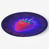 Fun Desserts (Strawberry)  ペーパープレート (アングル)