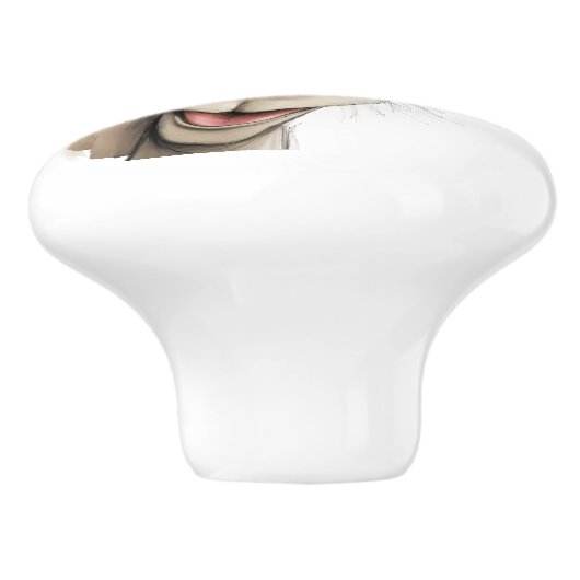 Fun Donkey Personalized セラミックノブ (側面)