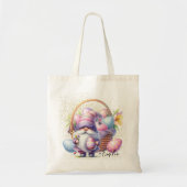 Fun Easter Egg Hunt Gnomes Glitter トートバッグ (正面)