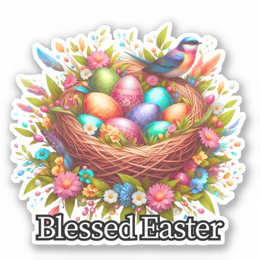 Fun Easter Vinyl Stickers シール (正面)