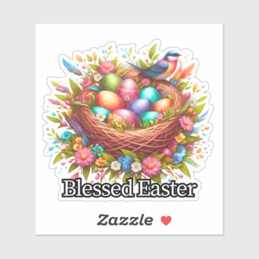 Fun Easter Vinyl Stickers シール (シート)
