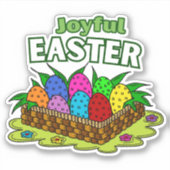 Fun Easter Vinyl Stickers シール (正面)