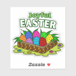 Fun Easter Vinyl Stickers シール