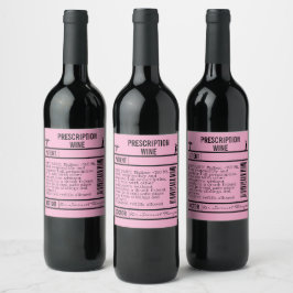 FUN editable Wine Labels for WINE ワインラベル