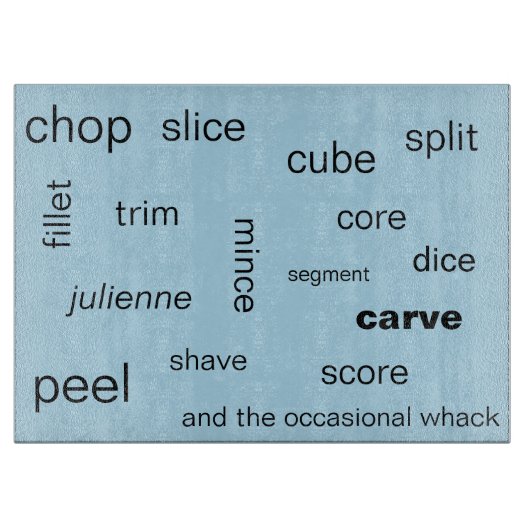 Fun Every Which Way Thesaurus カッティングボード (正面)